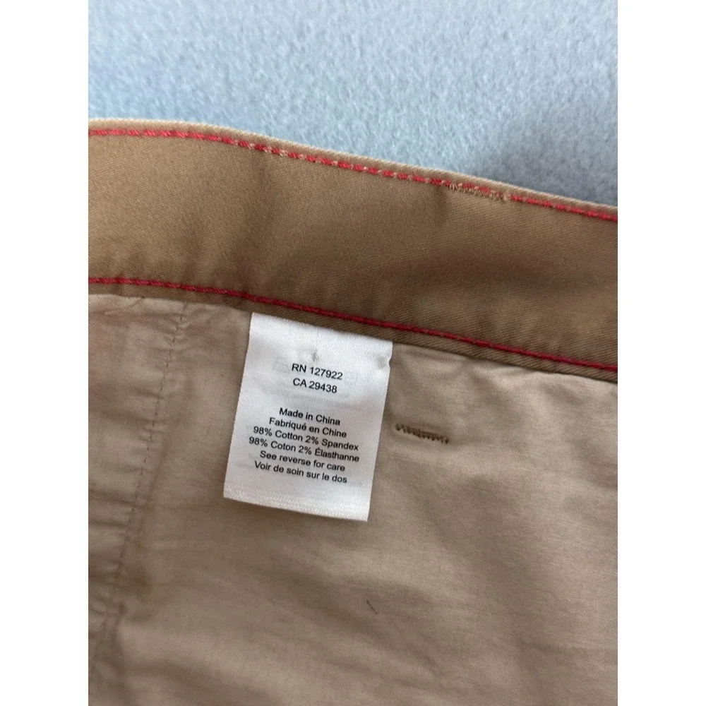 Mountain Khakis Pants Mens 36x34 Beige Slim Tailored Fit Chino Stretch Casual